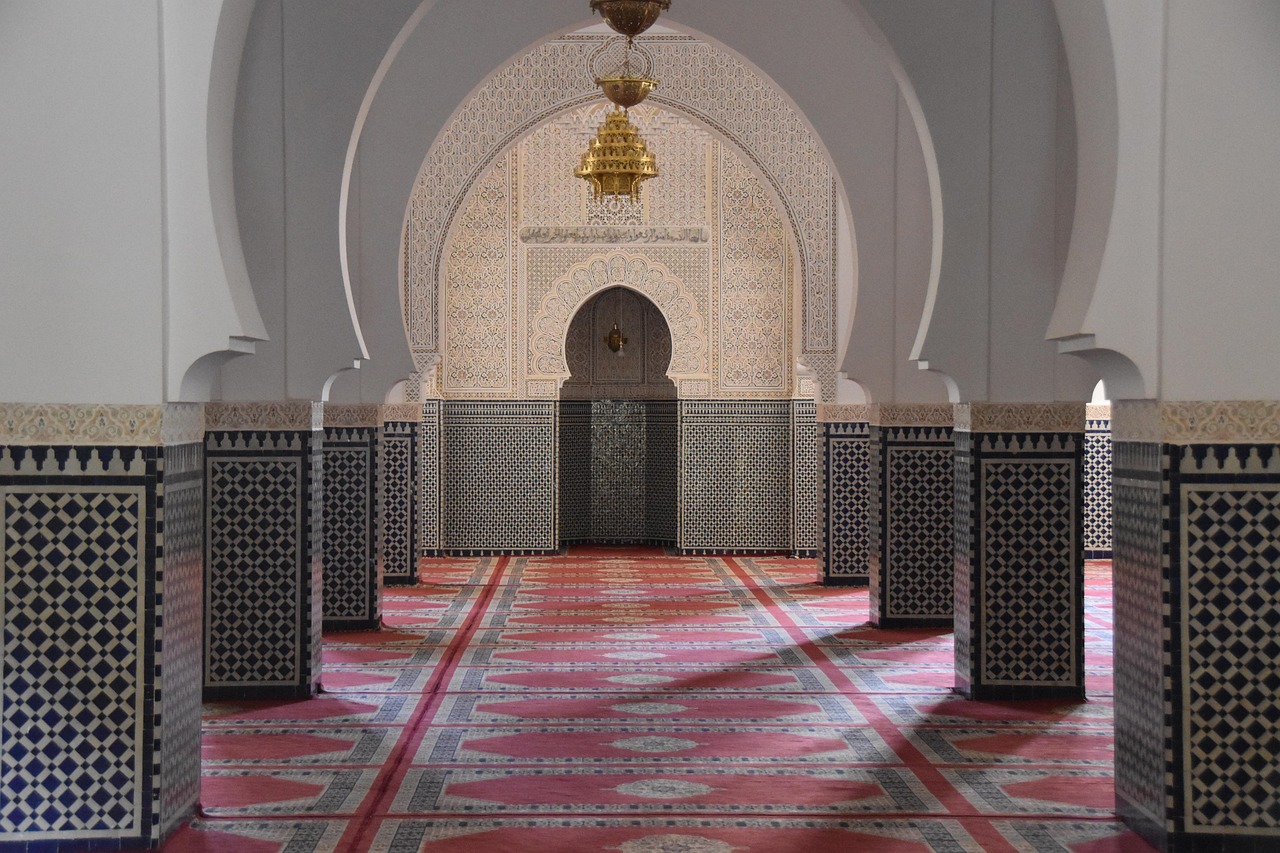 inside, architecture, indoors, decoration, style, arch, mosque, rissani, morocco, design, mosaic, moroccan, berber, travel, gray travel, gray design, gray mosque, mosque, mosque, mosque, mosque, mosque, morocco